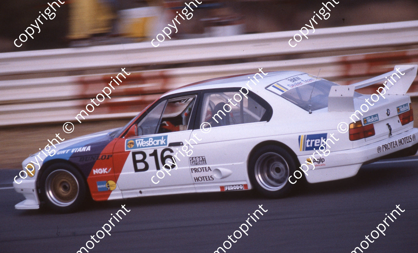 1991 Kya Wesbank 16 Tony Viana BMW535i (Colin Watling Photographic) (2)