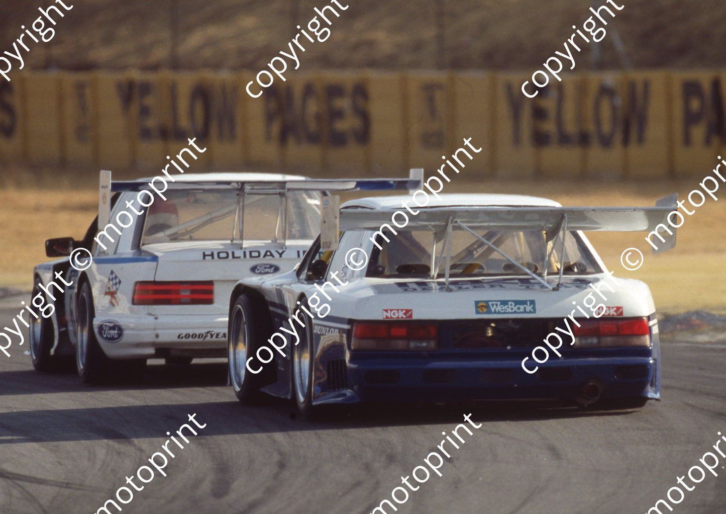 1991 Kya Wesbank 6 Sarel vd Merwe Sapphire 1 Ben Morgenrood Mazda 323SL (Watling Photo)
