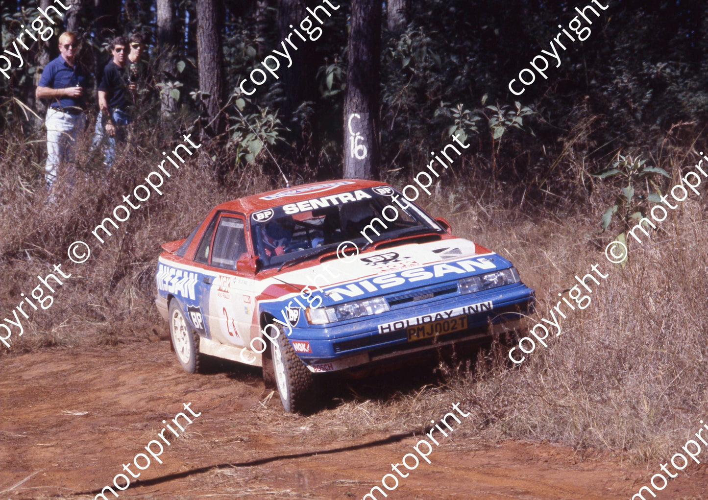 1991 NGK 2 Nic de Waal, Guy Hodgson Sentra confirm (courtesy R Swan) (23)