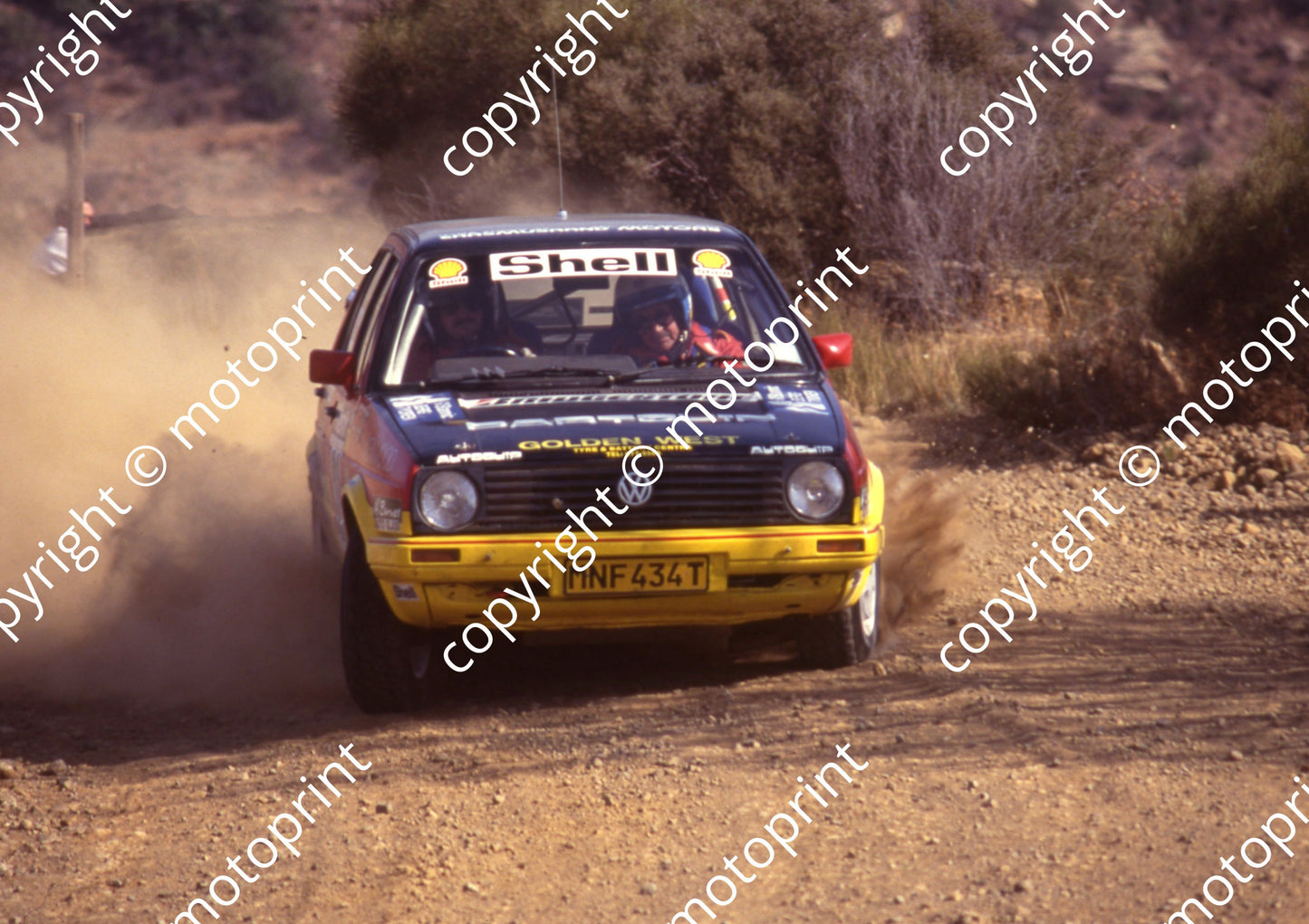 1991 Stannic Mtn 21 Terry Brand, Mike Gillam Golf VW Golf (courtesy Roger Swan) (2)