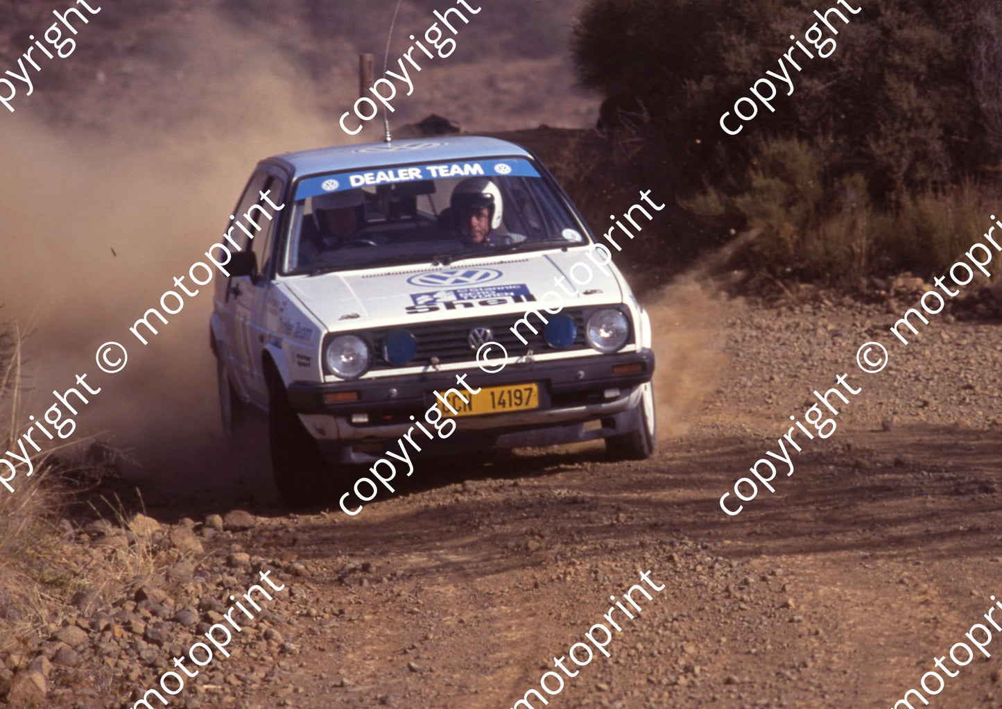 1991 Stannic Mtn 9 Kassie Coetzee, Wiley Harrington VW Golf (courtesy Roger Swan) (41)