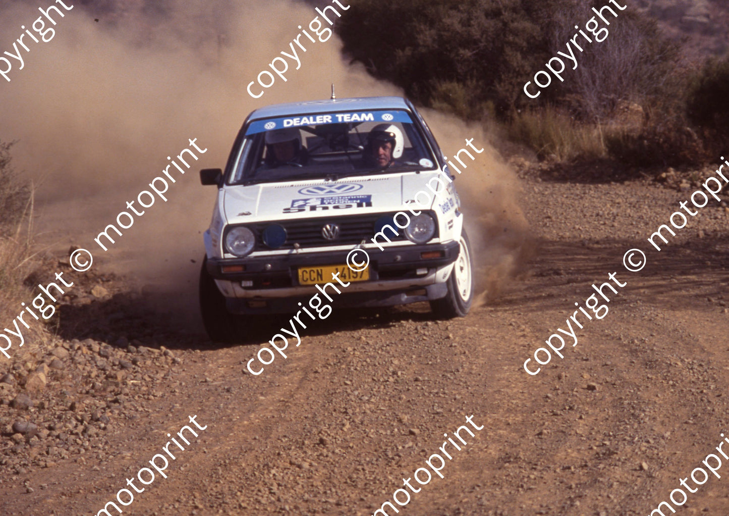 1991 Stannic Mtn 9 Kassie Coetzee, Wiley Harrington VW Golf (courtesy Roger Swan) (42)