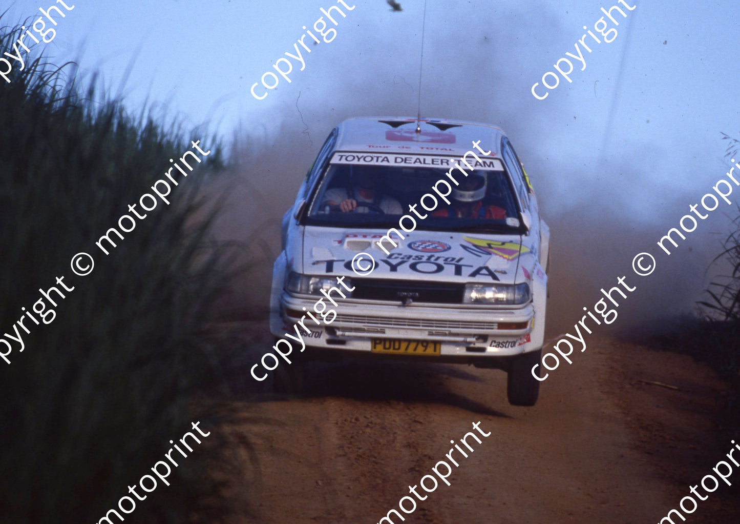 1991 Total 2 Serge Damseaux, Vito Bonafede Toyota (Courtesy R Swan) (2)