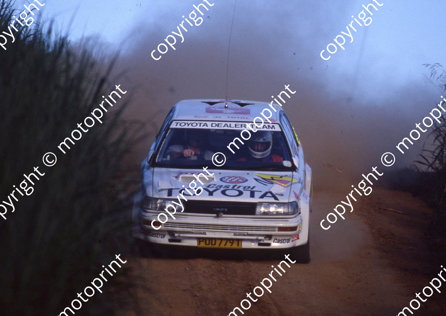 1991 Total 2 Serge Damseaux, Vito Bonafede Toyota (Courtesy R Swan) (3)