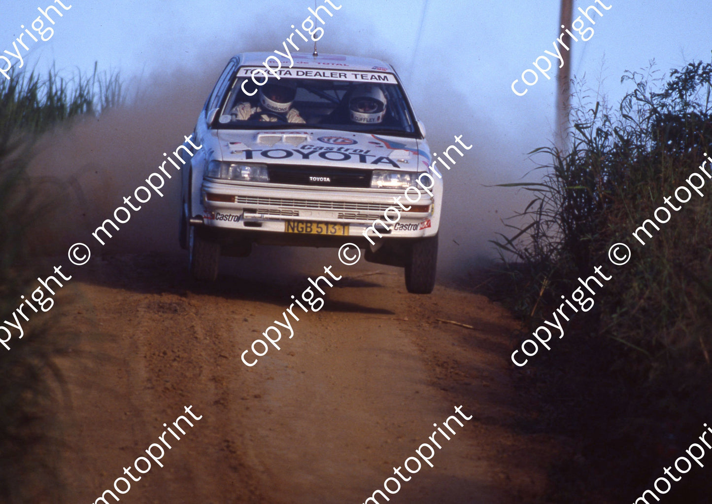 1991 Total 6 Glen Gibbons, Peter Cuffley Toyota (Courtesy R Swan) (5)