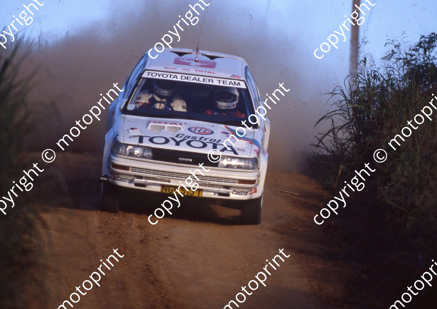 1991 Total 6 Glen Gibbons, Peter Cuffley Toyota (Courtesy R Swan) (6)