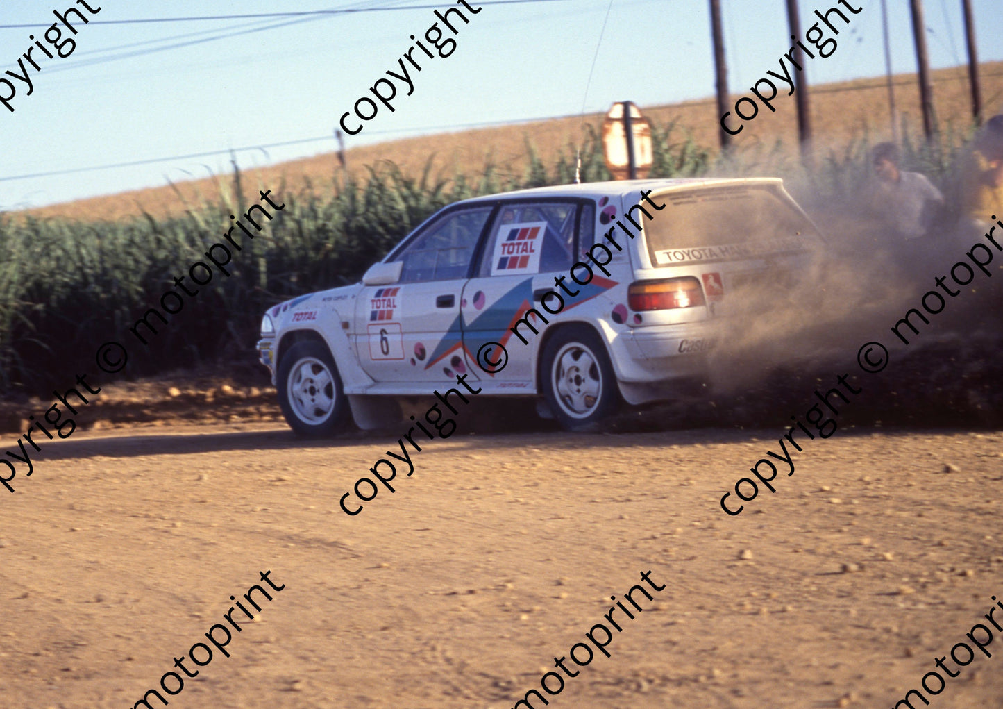 1991 Total 6 Glen Gibbons, Peter Cuffley Toyota (Courtesy R Swan) (7)