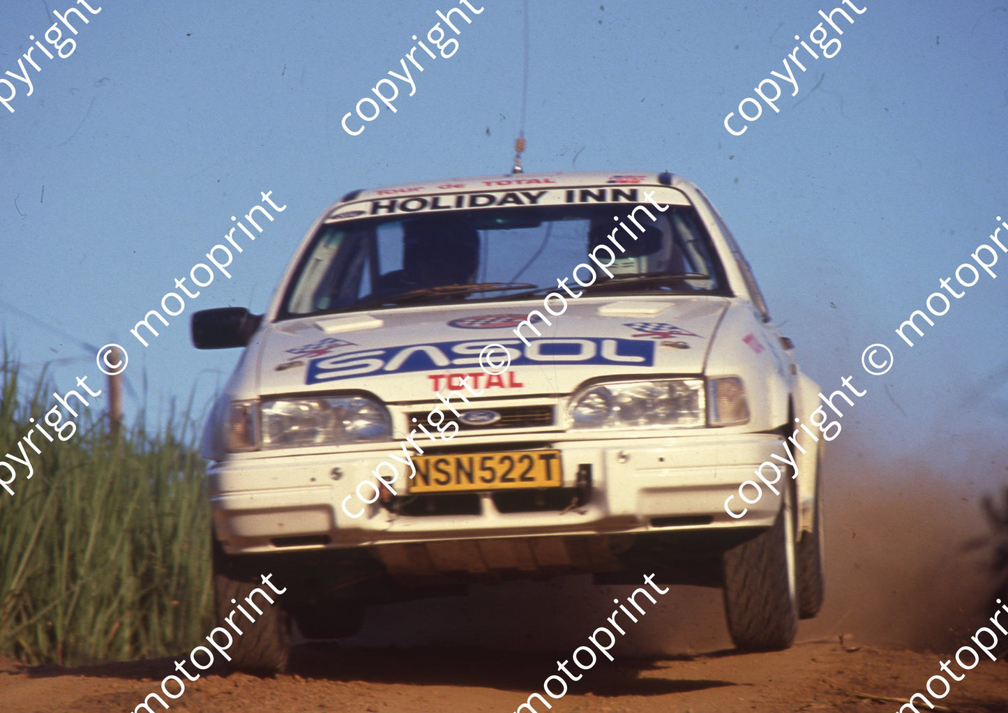 1991 Tour de Total 1 Sarel vd Merwe, Franz Boshoff Ford (Watling Photo) (4)