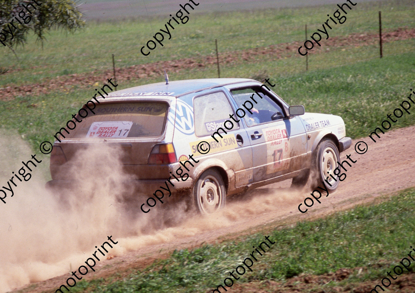 1991 Toyota Dealer Rally 17 Jurgens Nel, Martie Olivier Golf GTi (Colin Watling Photographic) (5)