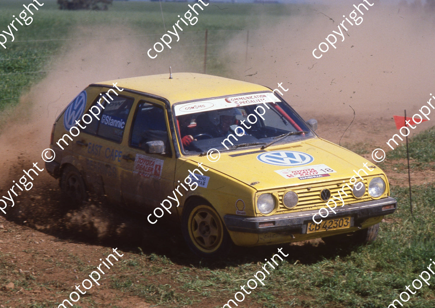 1991 Toyota Dealer Rally 18 Keith Coleman, Gillian Tarlton Golf 8th (Colin Watling Photographic) (1)