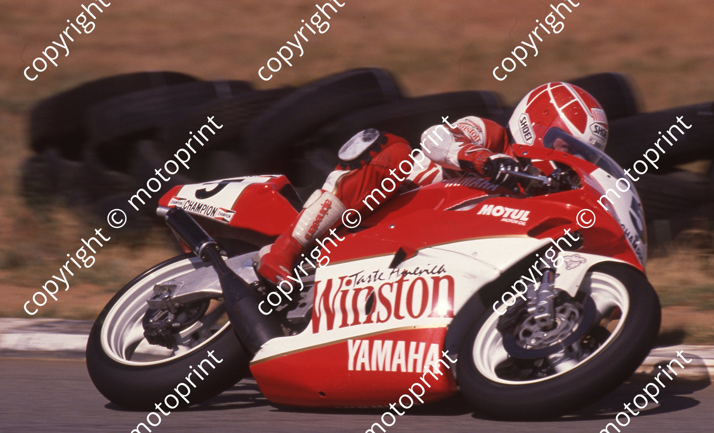 1991 Welkom MC 5 Gavin Ramsay Yamaha TZB (Colin Watling Photographic) 444