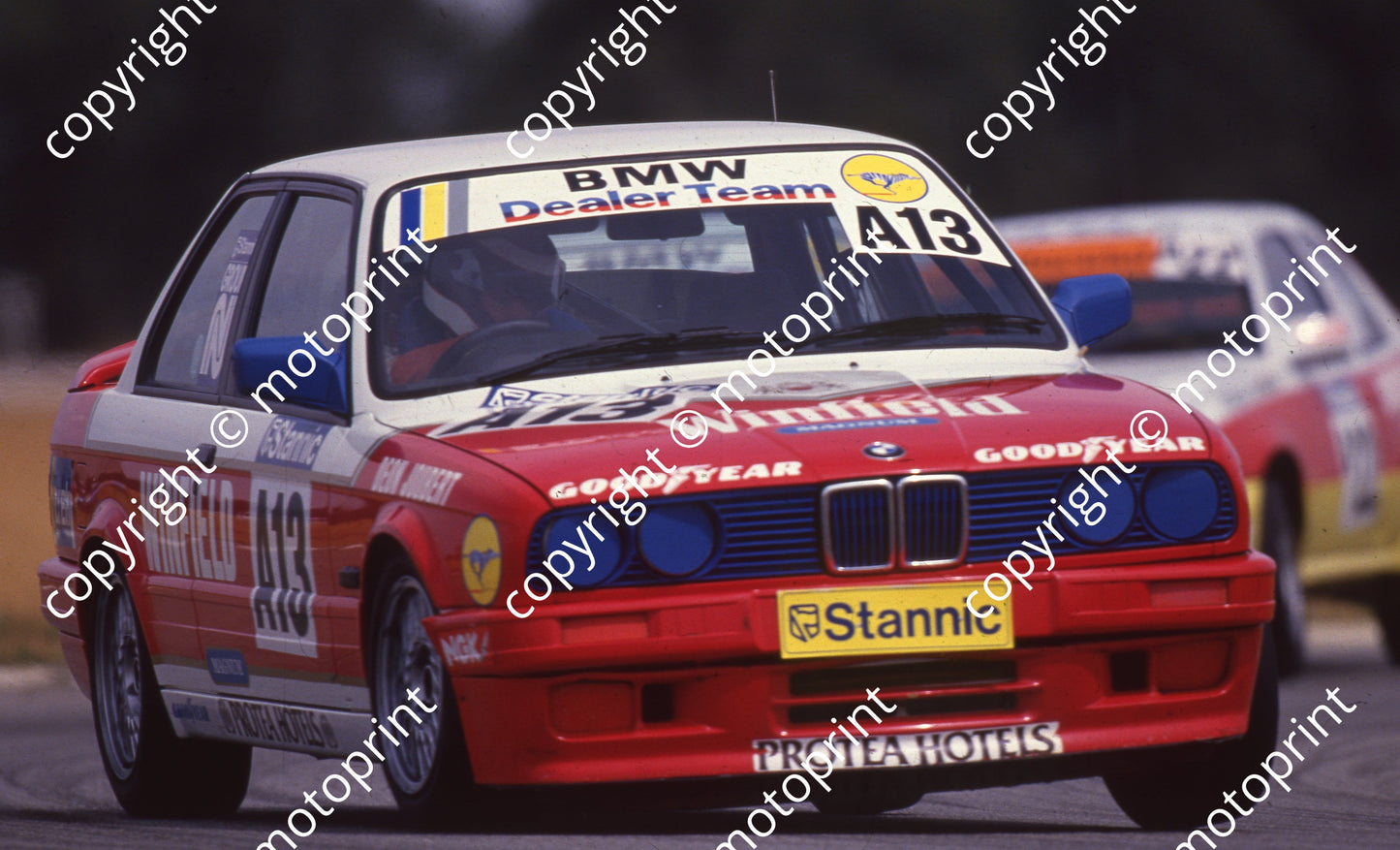 1991 Welkom Stannic 13 Deon Joubert BMW 325iS (Colin Watling Photographic) 461