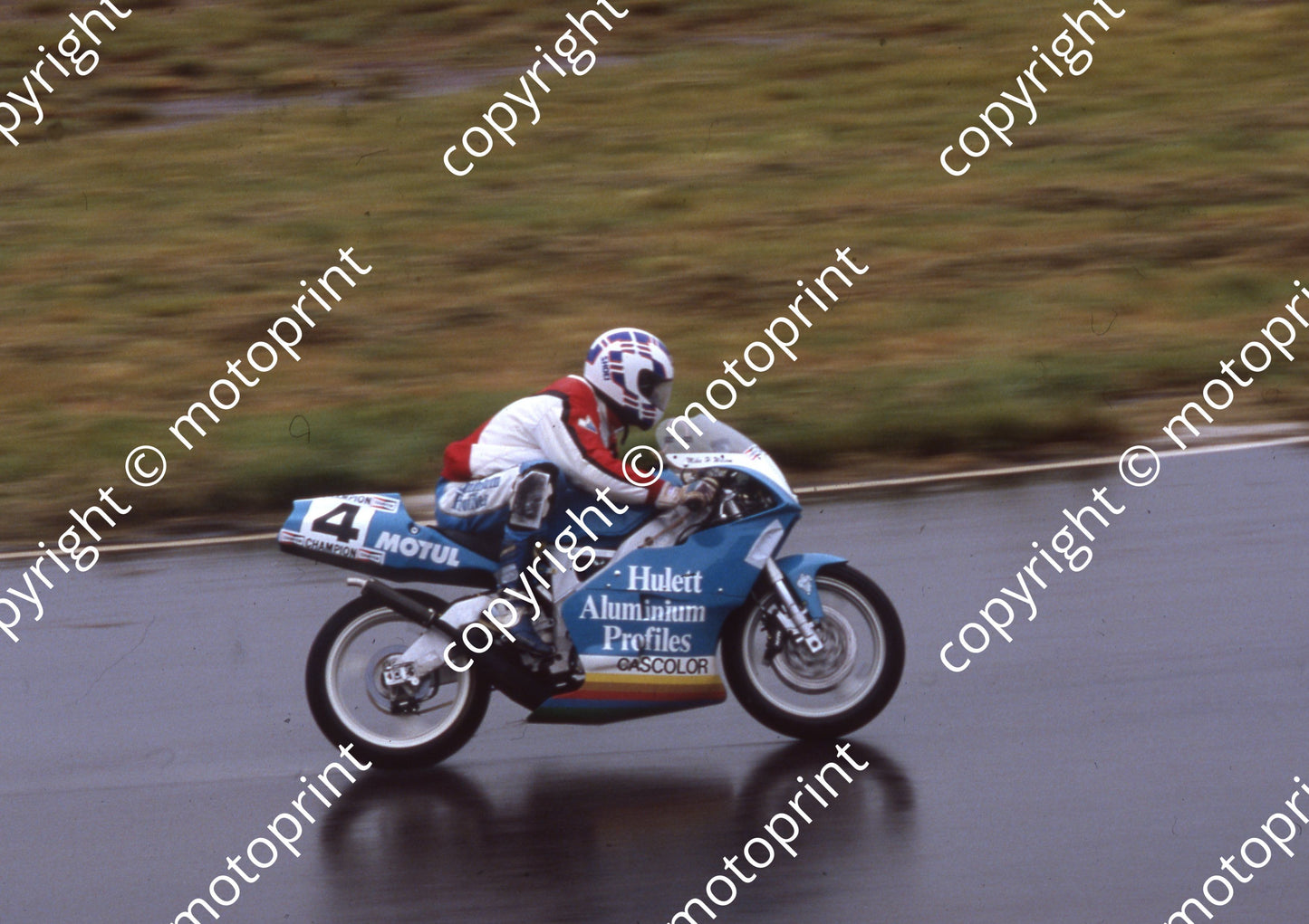 1991 Zkops MC 4 Mike H Wilson Yamaha TZB (Colin Watling Photographic) (2)