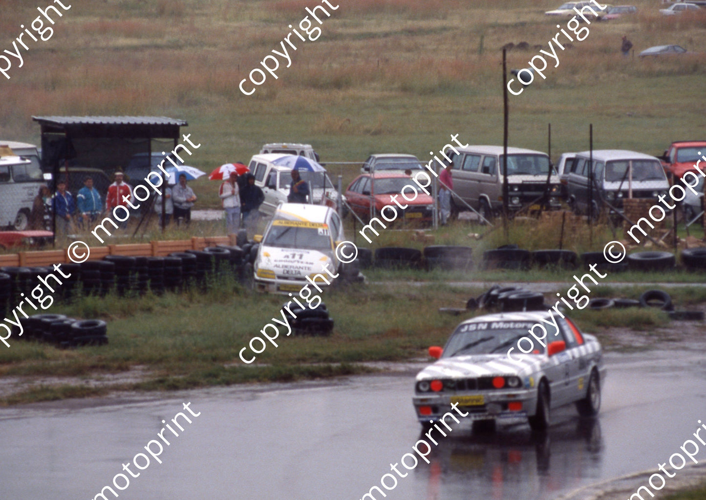 1991 Zkops Mar Stannic A11 Darryl Werner Opel Kadett GSi A8 Rob Smith BMW 325iS (courtesy Roger Swan) (1)