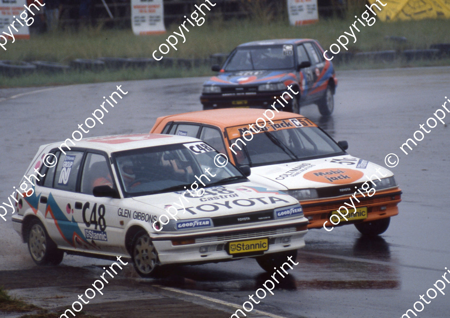 1991 Zkops Mar Stannic C48 Glen Gibbons C51 Chris Clarke Toyota's scanned A4 20x30 cm (courtesy Roger Swan) (46)