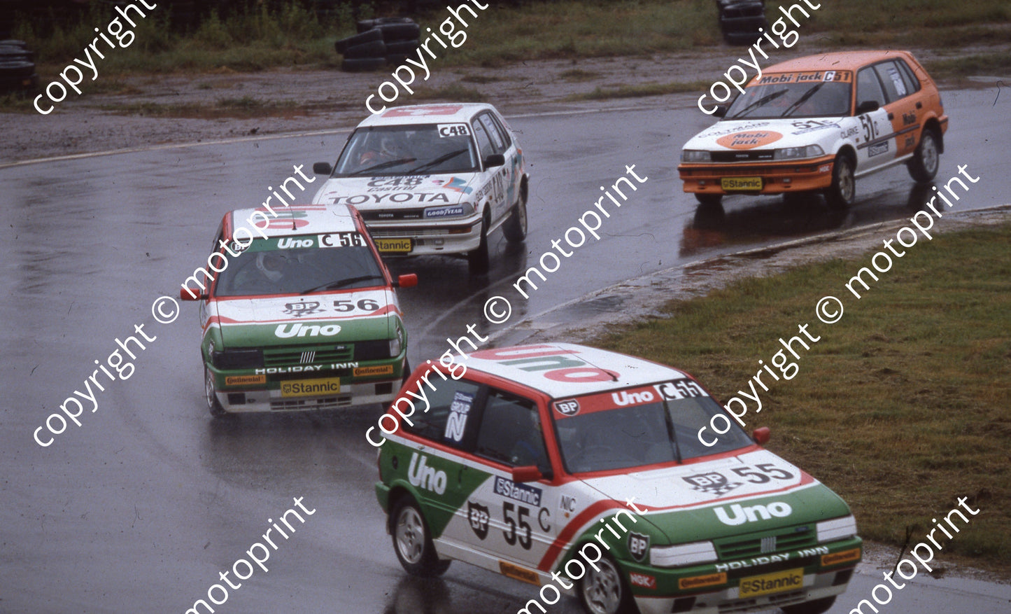 1991 Zkops Stannic 55 de Waal 56 Grobler Unos 48 Gibbons 51 Clarke Conquest RSis (Watling Photo)