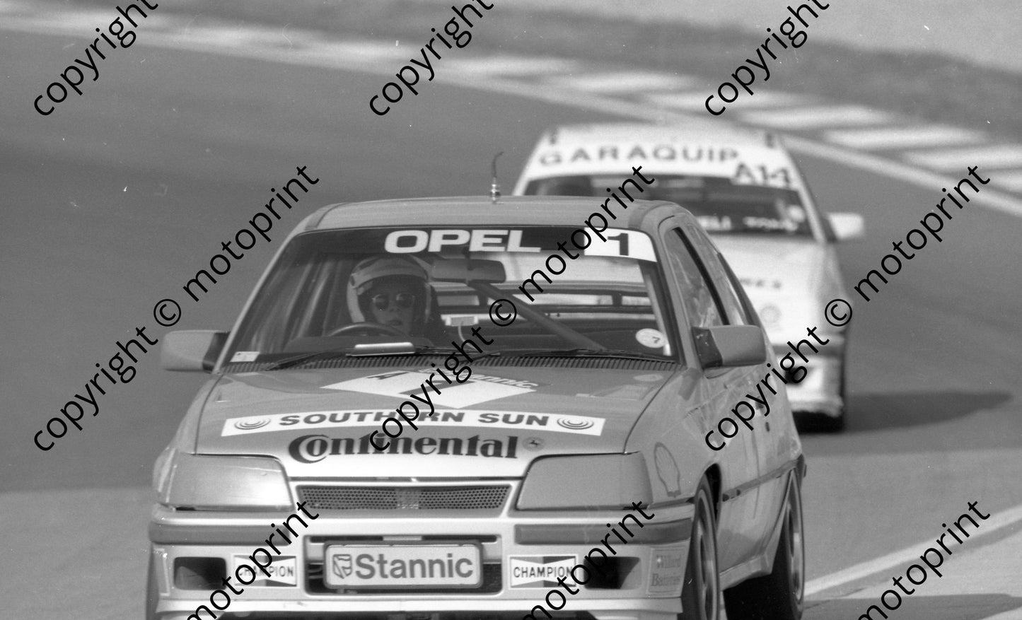 1992 Aldo Stannic 1 Michael Briggs Opel Superboss (Watling Photo)