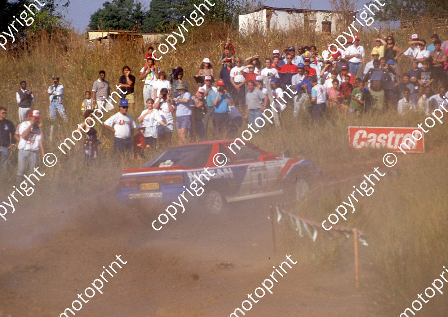 1992 Castrol Intnl 6 Nic de Waal, Guy Hodgson Nissan (courtesy Roger Swan) (3)