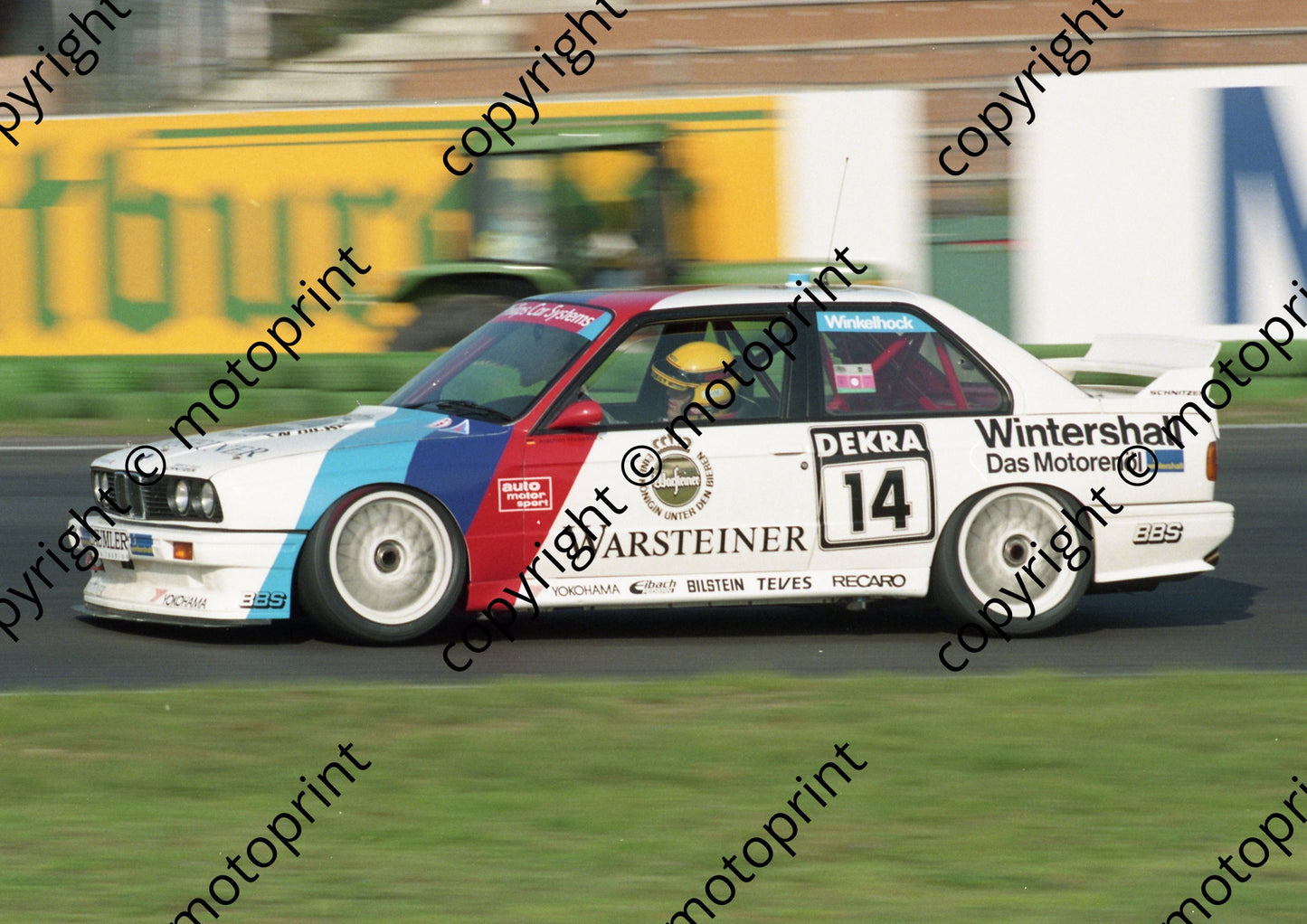 1992 Hockenheim DTM 14 Joachim Winkelhock BMW M3 (Watling Photo)(7)