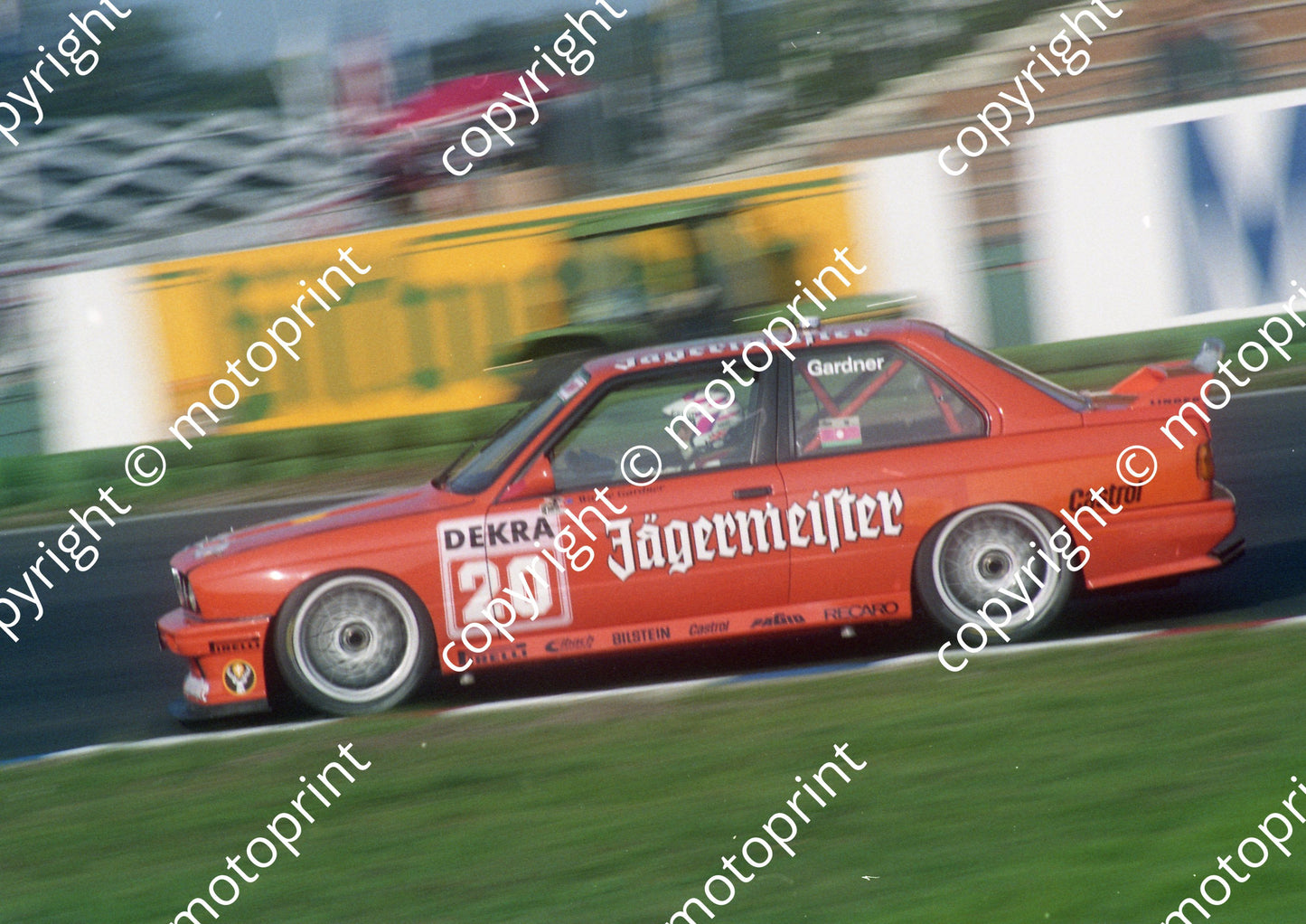 1992 Hockenheim DTM 20 Wayne Gardner BMW M3 (Watling Photo)