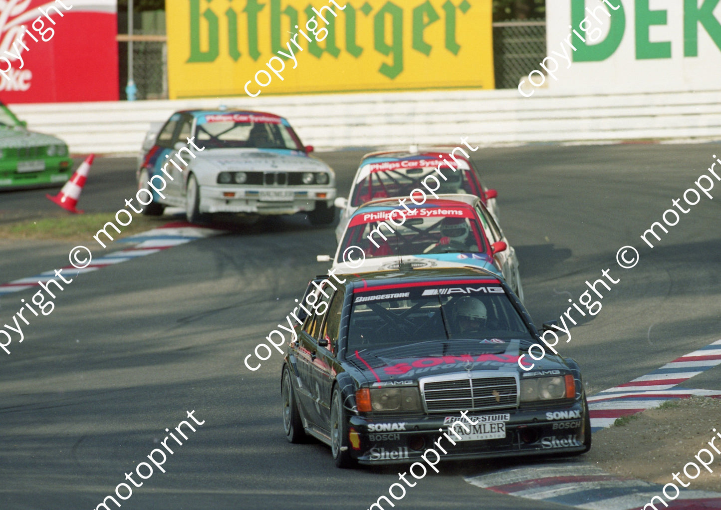 1992 Hockenheim DTM 3 Klaus Ludwig Marcedes 190E Evo2 (Watling Photo(7)