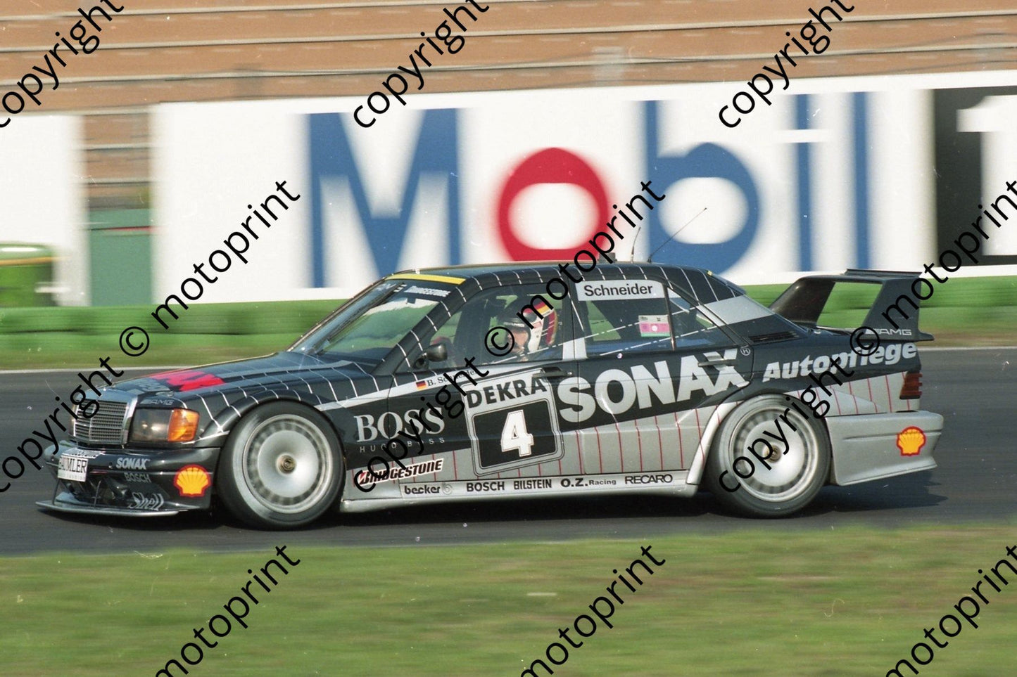 1992 Hockenheim DTM 4 Bernd Schneider 190E Evo2 (Watling Photo)((53)
