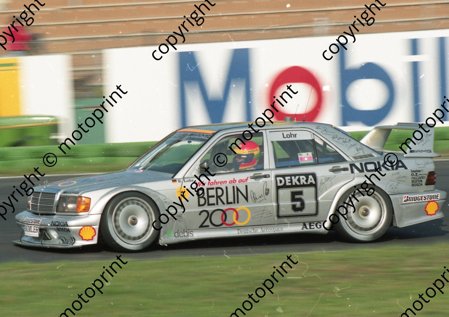 1992 Hockenheim DTM 5 Ellen Lohr 190E (Watling Photo) (2)
