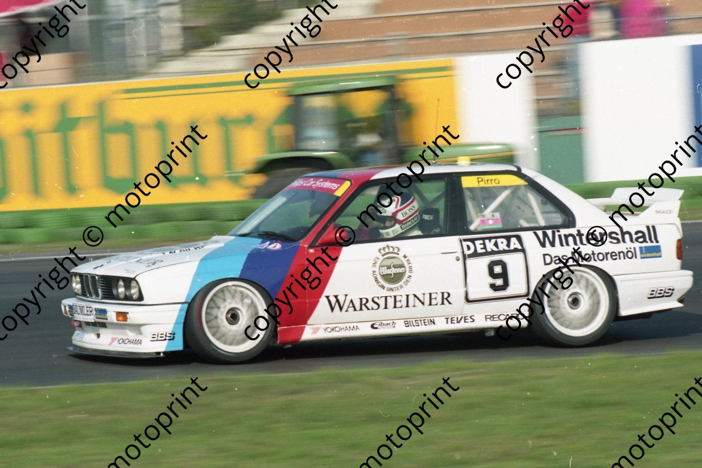 1992 Hockenheim DTM 9 Emanuele Pirro BMW M3 (Watling Photo)(19)