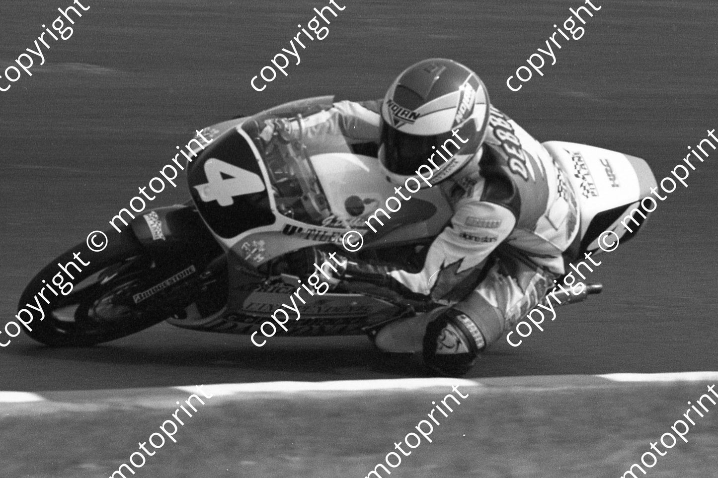 1992 Hockenheim German GP 125 4 Gabriele Debbia Honda (Watling Photo)