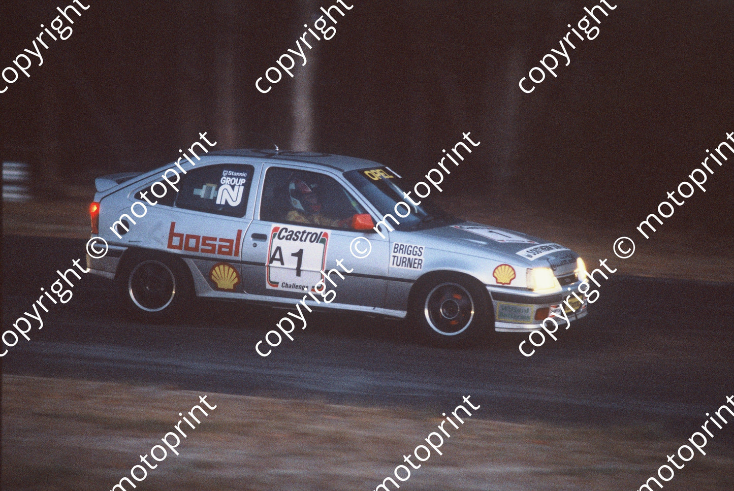 1992 Killarney 9 hr A1 Michael Briggs Roddy Turner Opel Kadett 16V evening(Courtesy Roger Swan) (9)