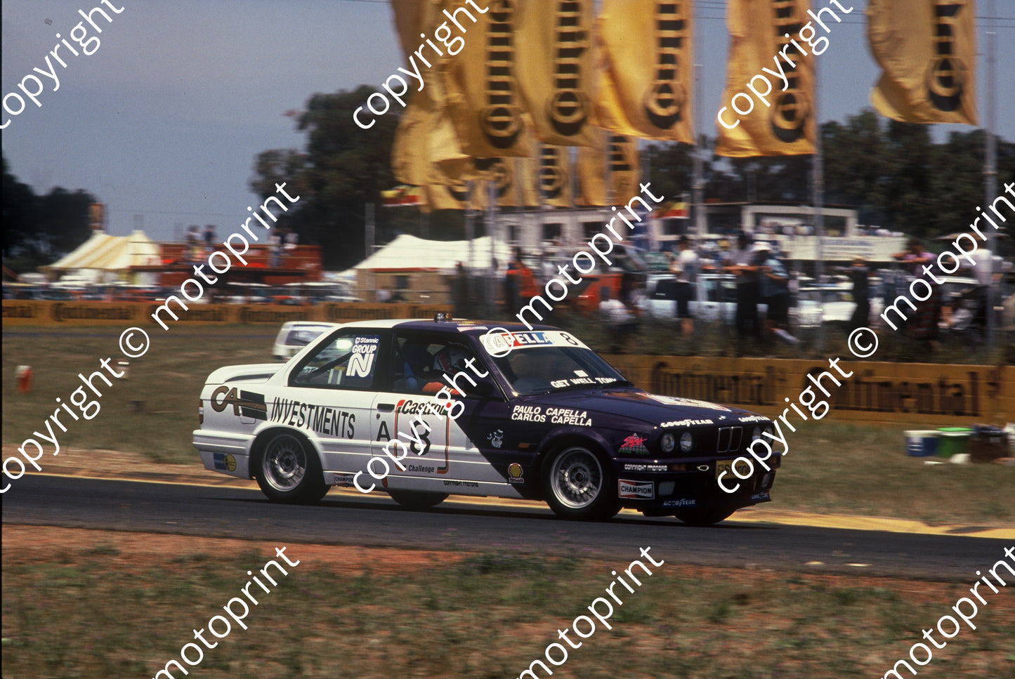 1992 Killarney 9 hr A8 Carlos, Paolo Capella BMW 325iS WHEEL LOST (courtesy Roger Swan) (5)