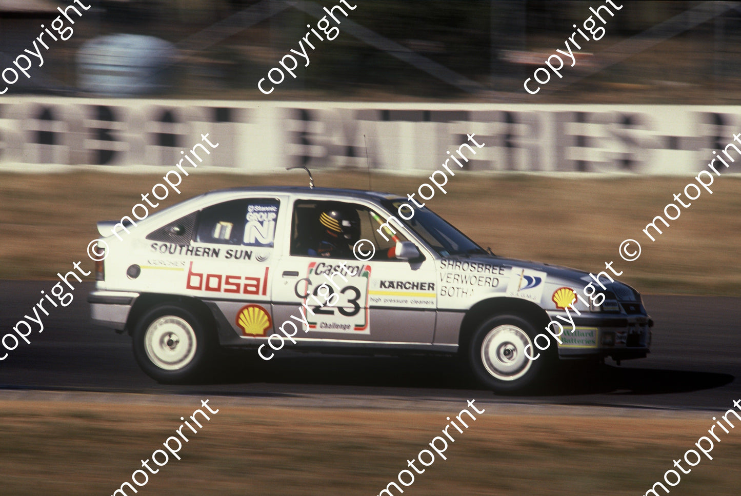 1992 Killarney 9 hr C23 Ian Schrosbee Hendrik Verwoerd Hilton Botha Opel GSi(courtesy Roger Swan) (12)