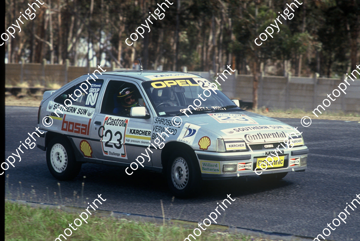 1992 Killarney 9 hr C23 Ian Schrosbee Hendrik Verwoerd Hilton Botha Opel GSi(courtesy Roger Swan) (13)