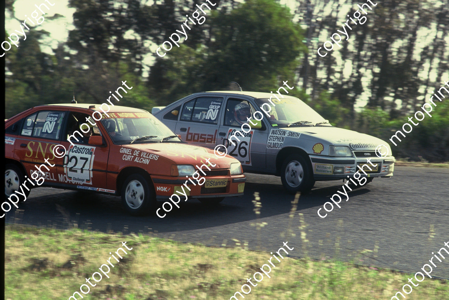 1992 Killarney 9 hr D26 Watson-Smith, Gilmour, Stephen D27 Giniel de Villiers Curt Alchin Opel Cubs (Roger Swan)