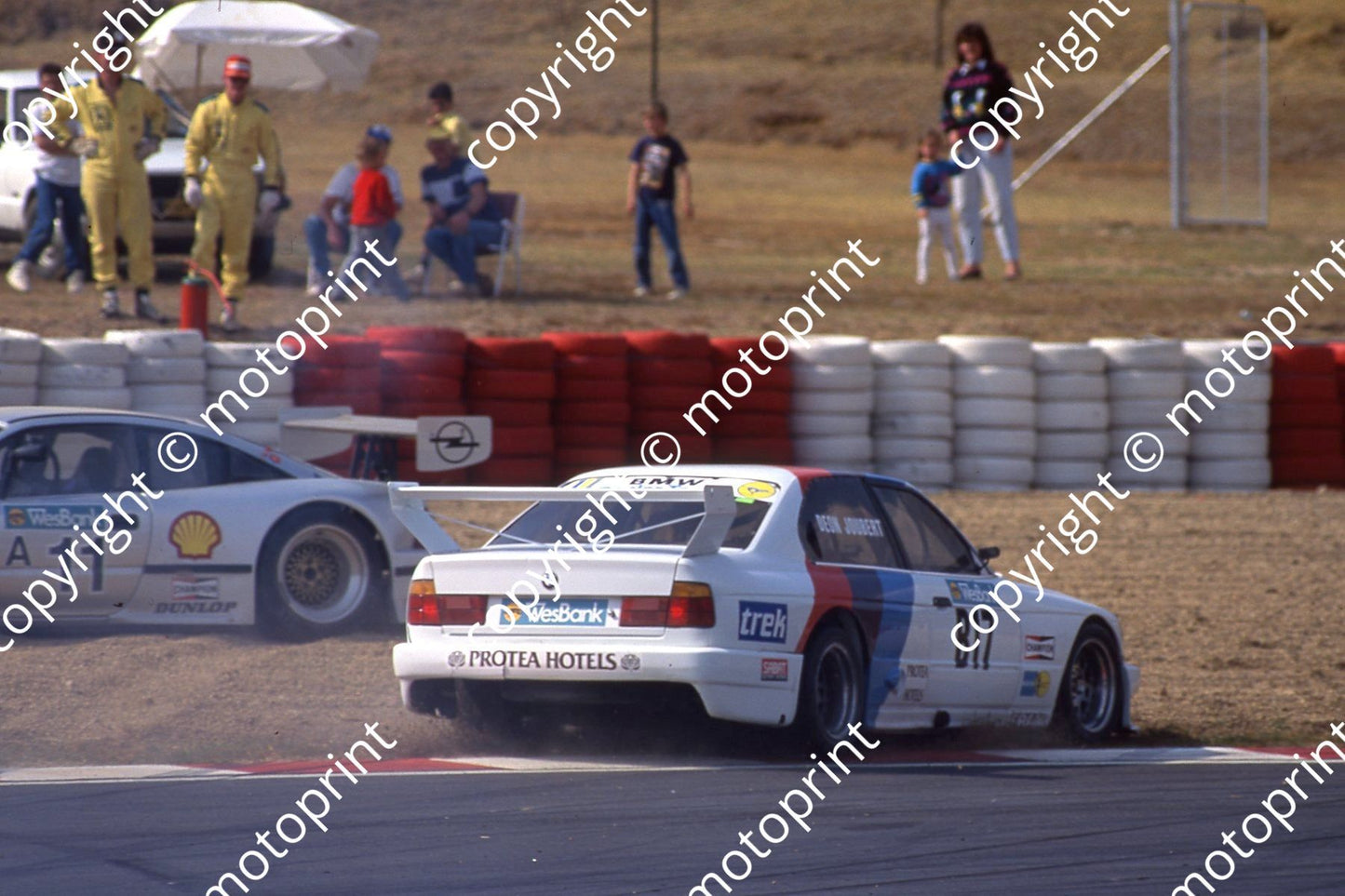 1992 Kya Aug Wesbank B17 Deon Joubert BMW off course (1)