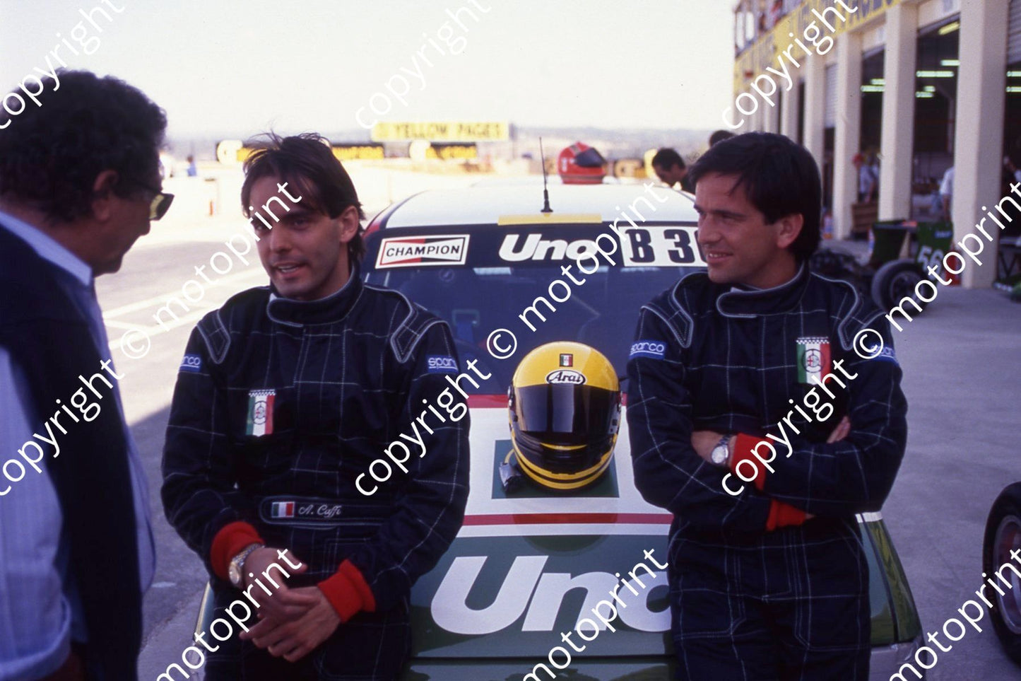 1992 Kya Feb Stannic B35 Alex Caffi B36 Enrico Bertaggia Uno (courtesy Roger Swan (12)