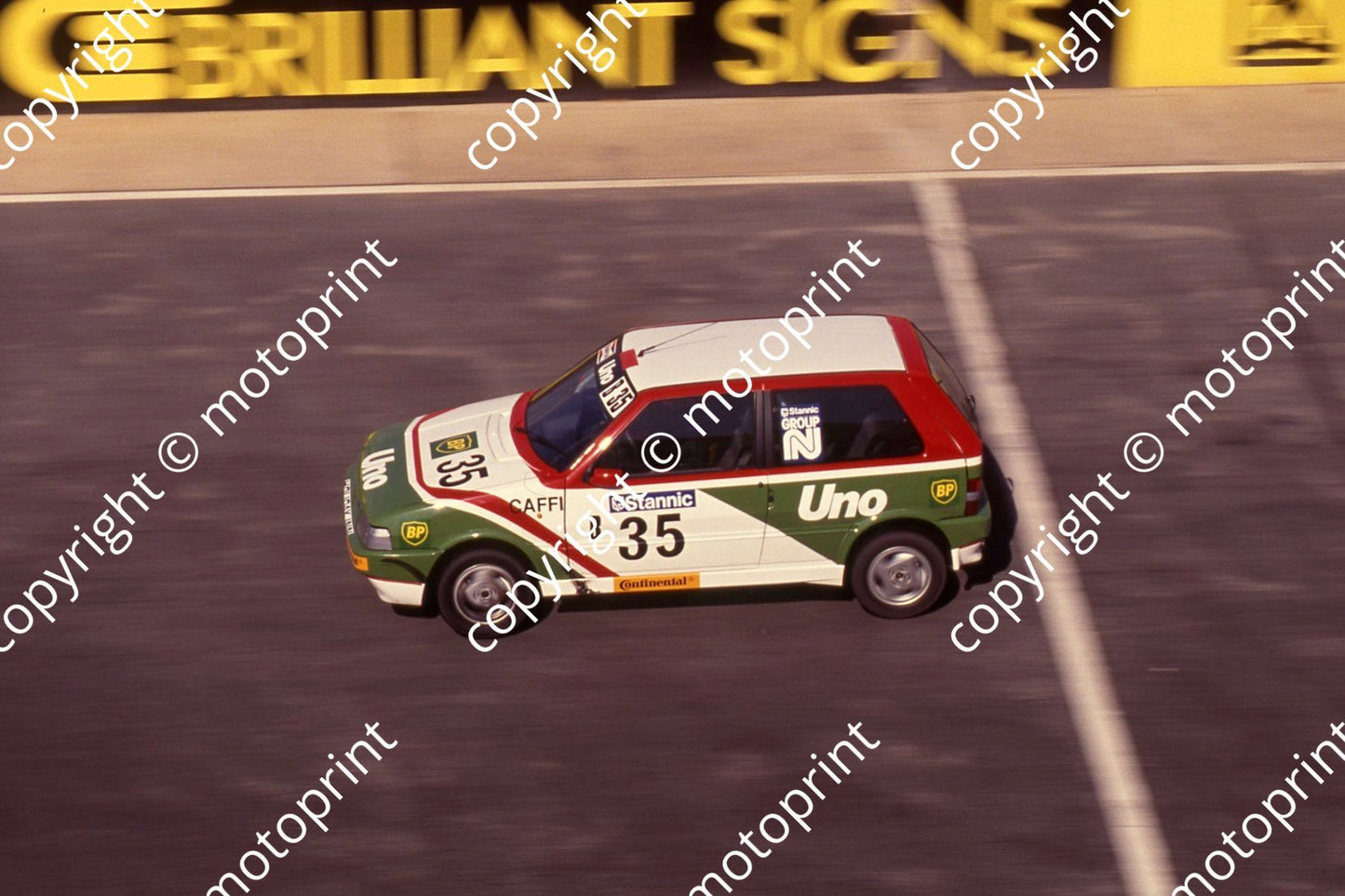 1992 Kya Feb Stannic B35 Alex Caffi Uno (courtesy Roger Swan) (16a) (2)