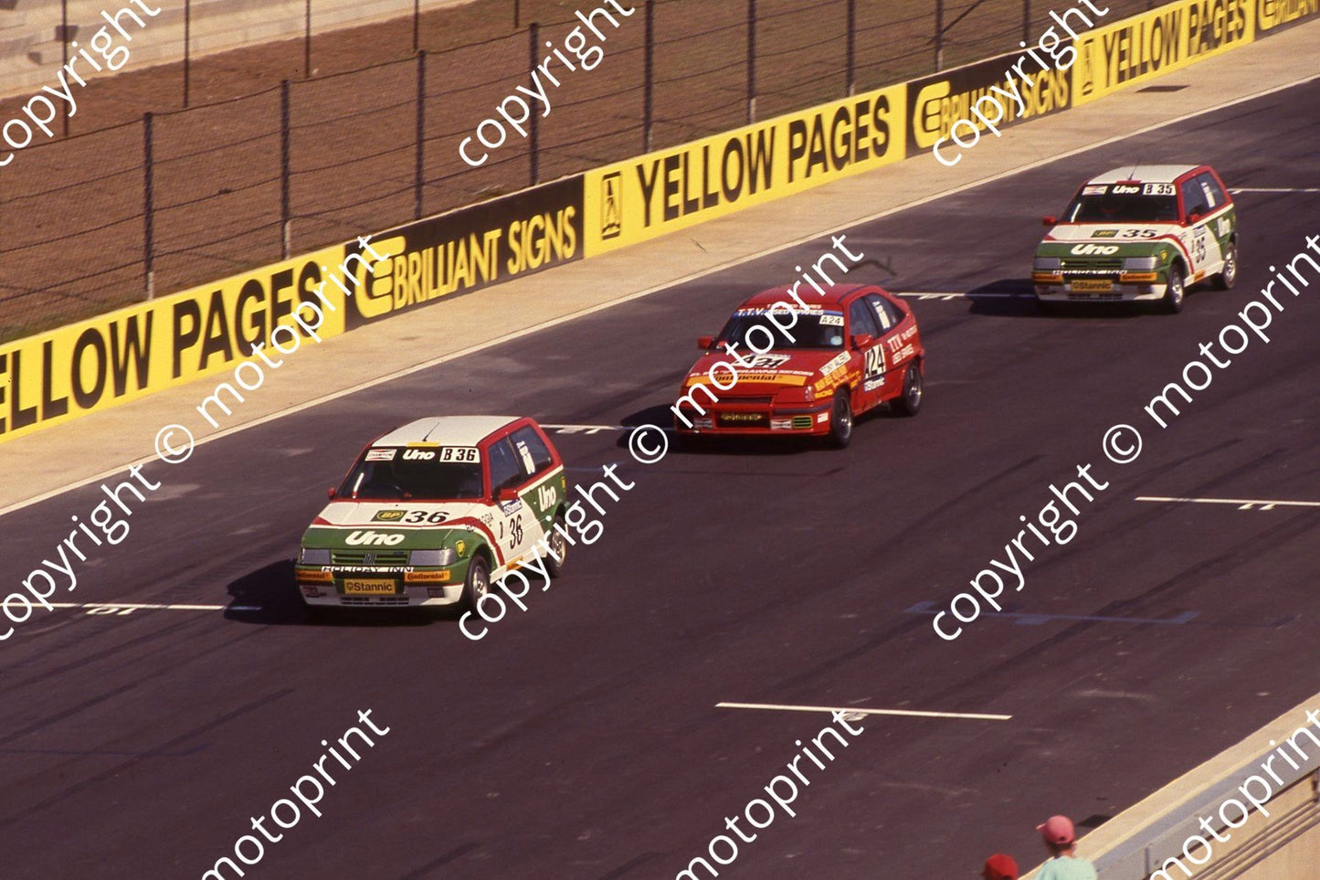 1992 Kya Feb Stannic B36 E Bertaggia Uno A24 T Valerio Opel B35 A Caffi Uno (Roger Swan)