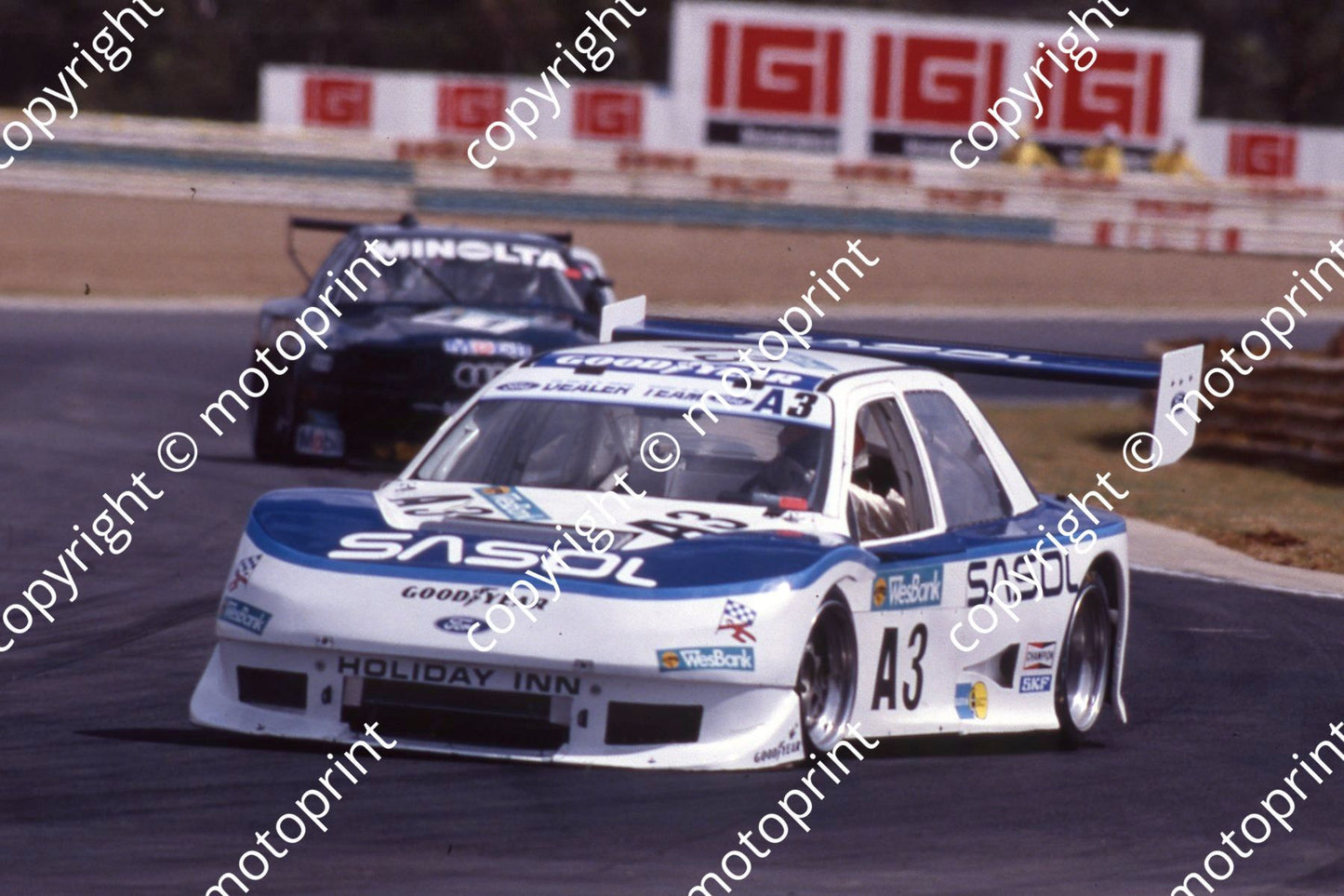 1992 Kya Feb Wesbank A3 Sarel van der Merwe Ford Sapphire (courtesy Roger Swan) (1)