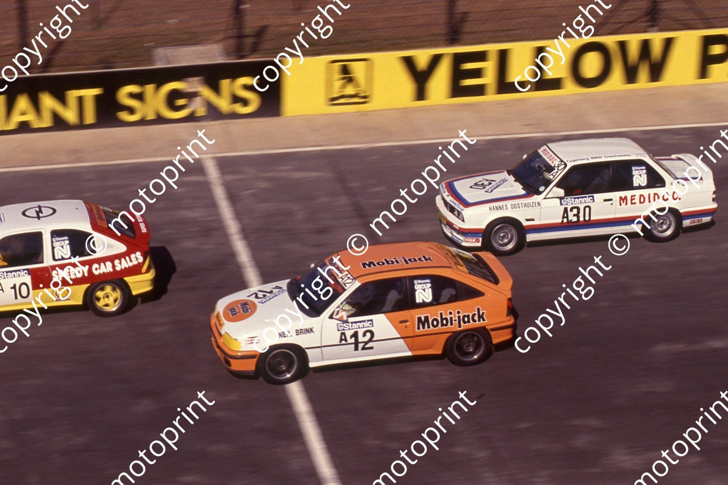 1992 Kya May Stannic A12 Neil Brink Opel A30 Hannes Oosthuizen (Roger Swan)