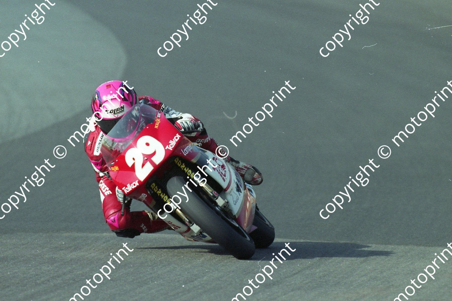 1992 Kya SA GP MC 250 29 Max Biaggi Aprilia RSV (Watling Photo)