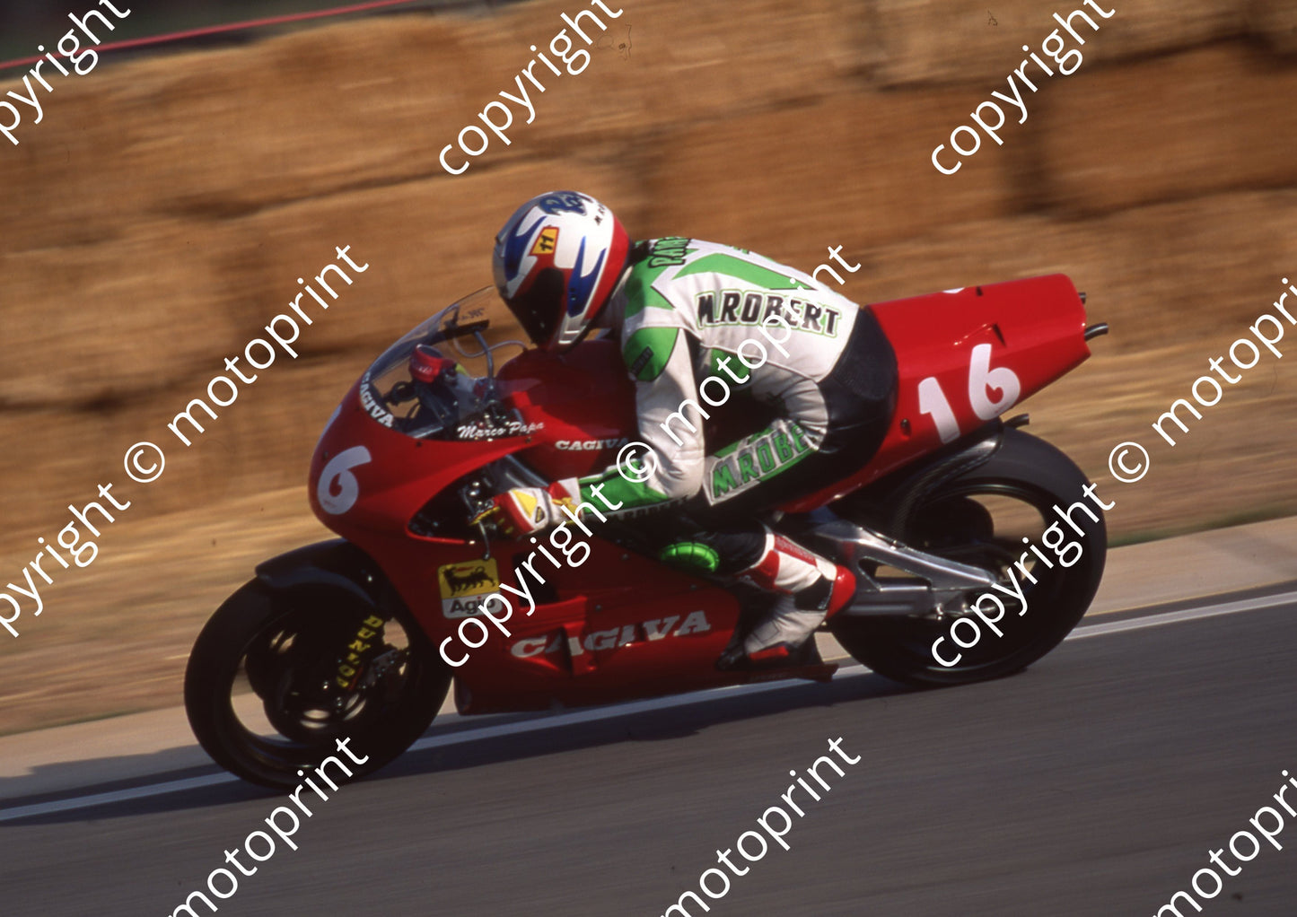 1992 Kya SA GP MC 500 16 Marco Papas Cagiva (Watling Photo) (7) (1)