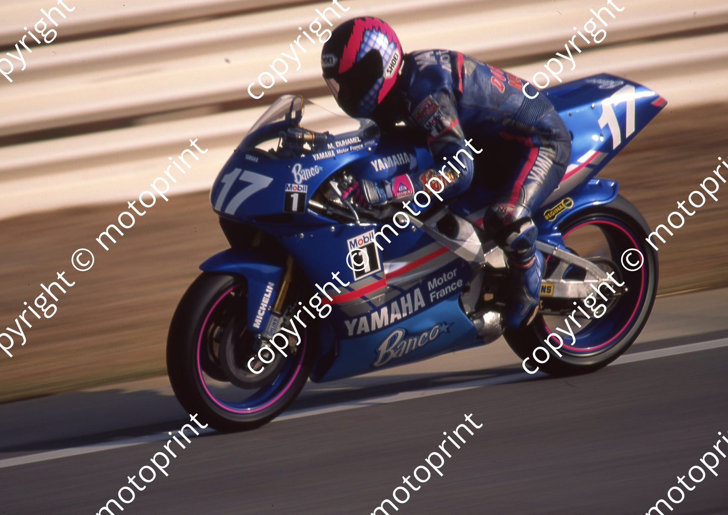 1992 Kya SA GP MC 500 17 Miguel DuHamel Yamaha SCAN A3 (Watling)