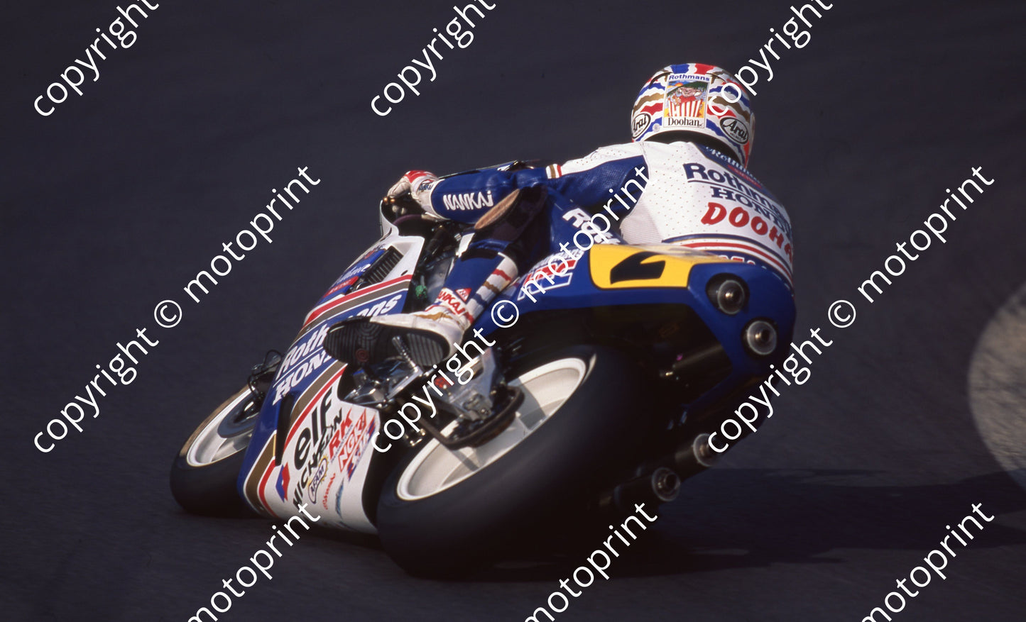 1992 Kya SA GP MC 500 2 Mick Doohan Honda (Watling Photo) (2)