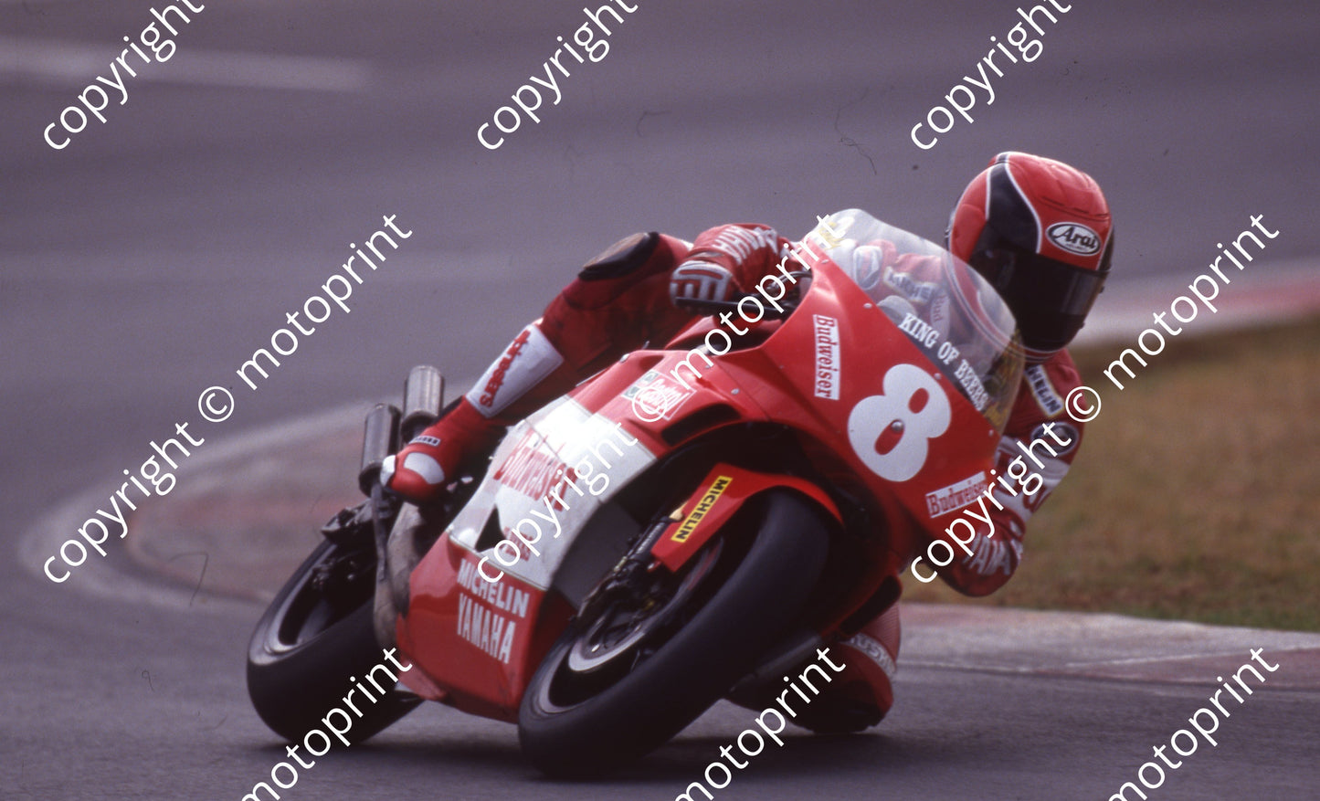 1992 Kya SA GP MC 500 8 Randy Mamola Cagiva (Watling Photo)(4)