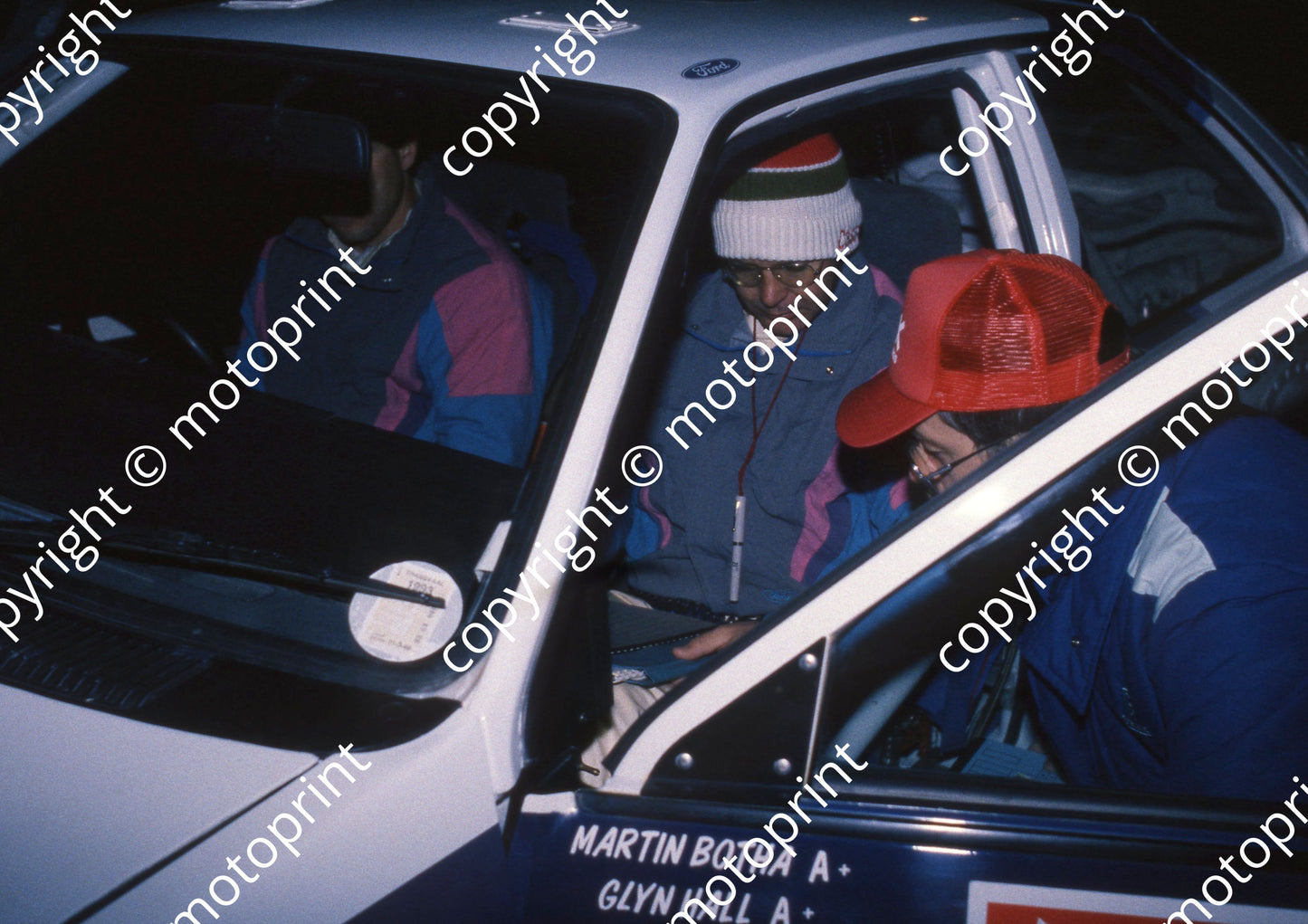 1992 NGK Mtn 7 Glyn Hall, Martin Botha Ford (courtesy R Swan) (41)