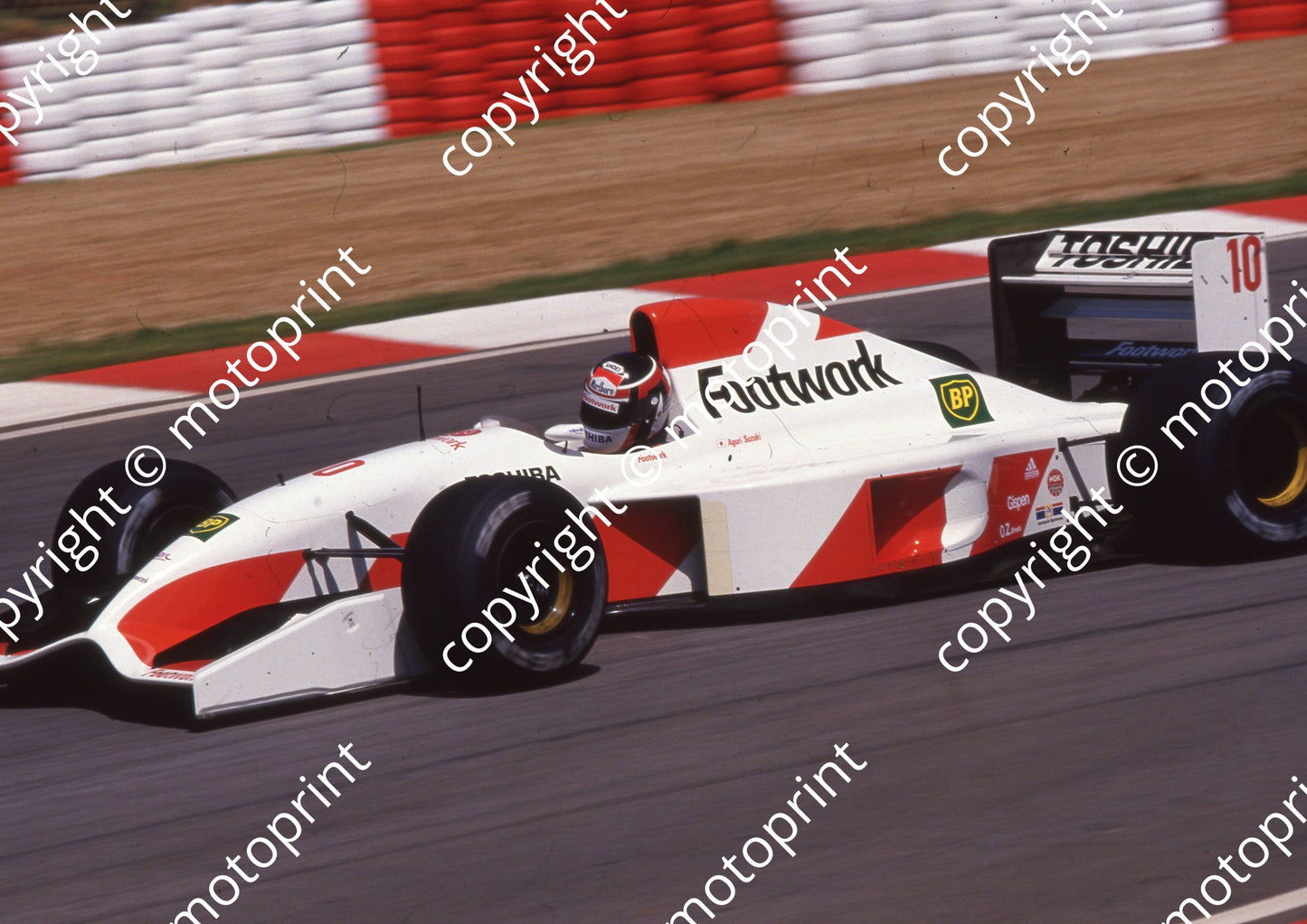 1992 SA GP 10 Aguri Suzuki Footwork FA13 (Watling) (2)