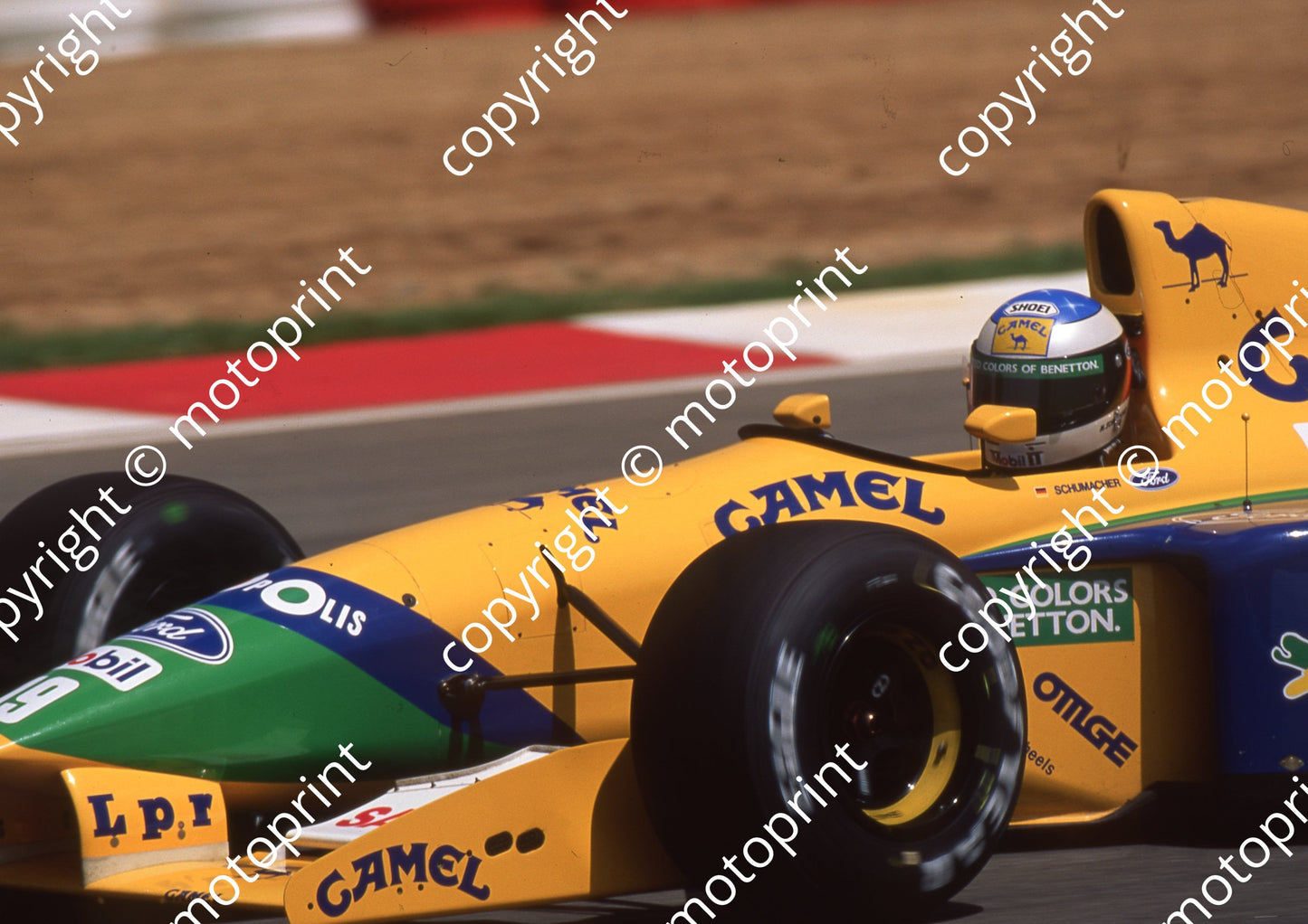 1992 SA GP 19 Michael Schumacher Benetton HB B191B (Watling) (3)