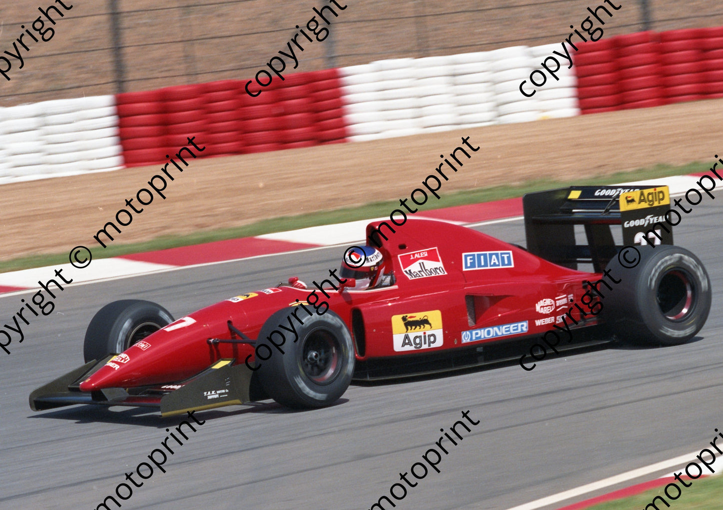 1992 SA GP 27 Jean Alesi Ferrari F92A (Watling)