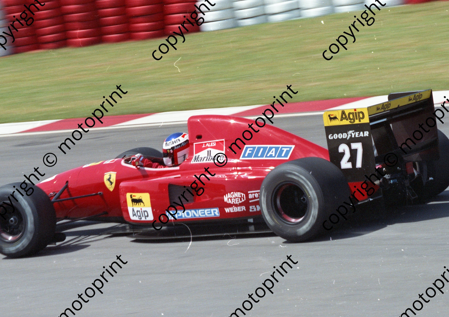 1992 SA GP 27 Jean Alesi Ferrari F92A (Watling) (3)